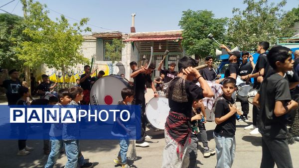 عاشورای حسینی در روستای فرخک