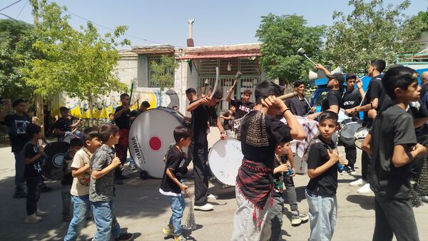 عاشورای حسینی در روستای فرخک