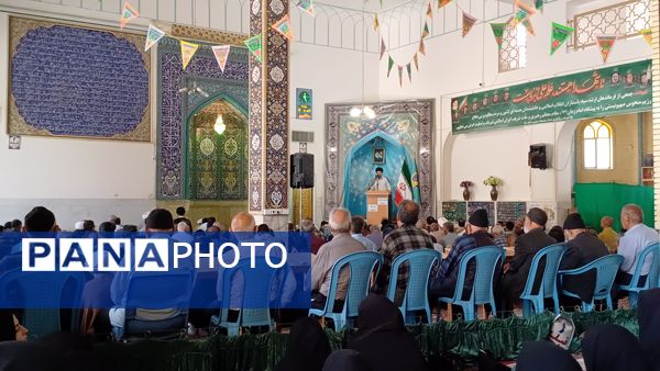 راهپیمایی مردم شهر حبیب آباد 