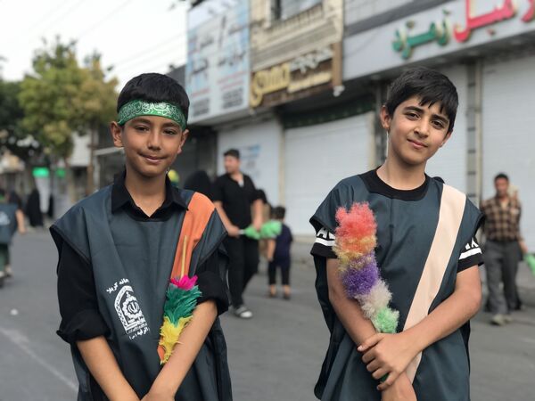 برپایی سفره حضرت رقیه(س) در زنجان