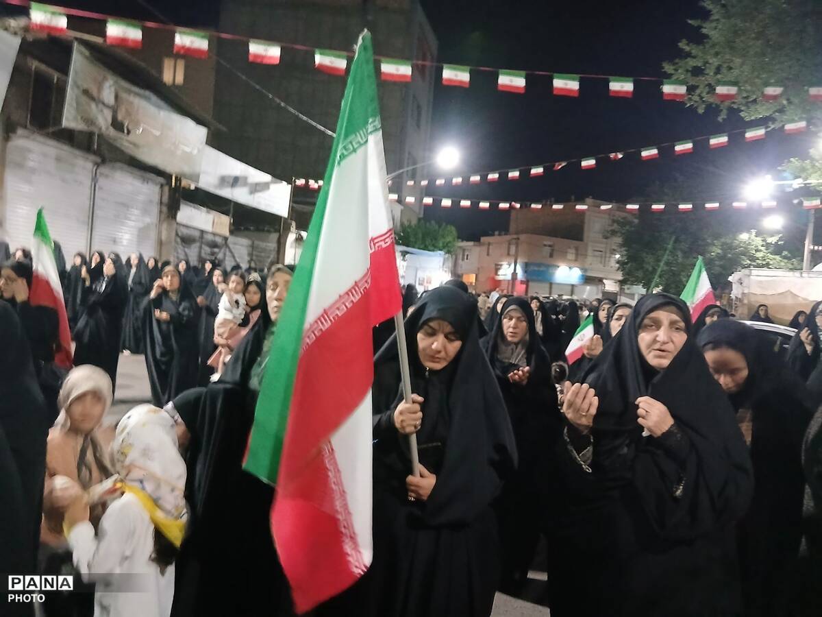 نود و دومین شب ایستادگی مردم زیبادشت در بیعت با آرمان‌های انقلاب