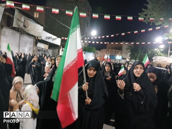 نود و دومین شب ایستادگی مردم زیبادشت در بیعت با آرمان‌های انقلاب