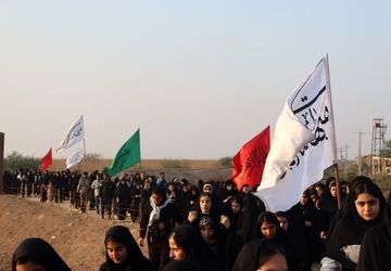 شهدای غواصِ دست‌بسته، میزبان کاروان راهیان نور دانش‌آموزان دختر کوهدشت در علقمه