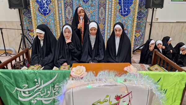 شور و شادی میلاد منجی عالم در دارالقرآن امام حسین (ع) ناحیه ۶ مشهد