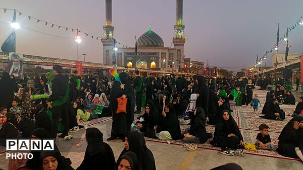بزرگترین سفره توسل به حضرت رقیه(س) در قم