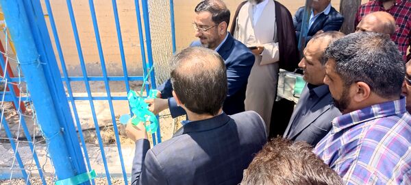 خدمتی دیگر از دولت خدمتگزار سیزدهم برای منطقه محروم رضویه