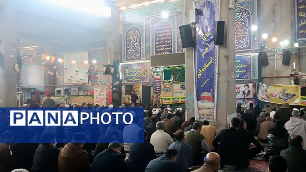 نماز عبادی و سیاسی جمعه در اولین روز از دهه فجر در نیشابور 
