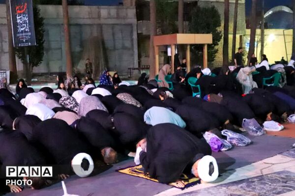 عزاداری در امام زاده عمادالدین 