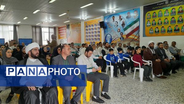 استقبال از کاروان زیر سایه خورشید در دبستان امام رضا(ع) نور