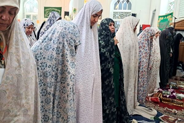 اعتکاف دخترانه در مسجد امام حسن مجتبی(ع) قم
