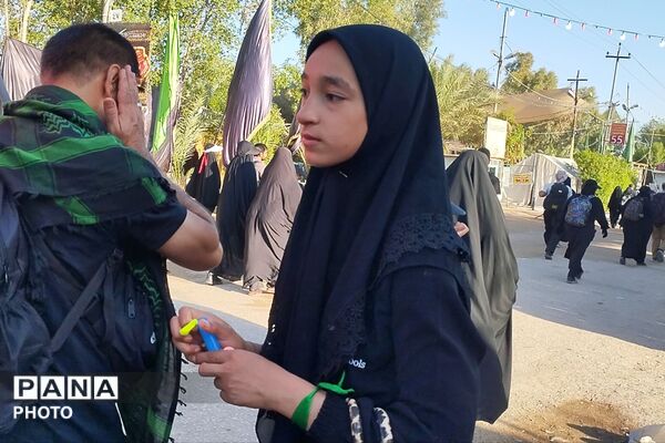 شکوه میزبانی کودکان در مسیر مشایه