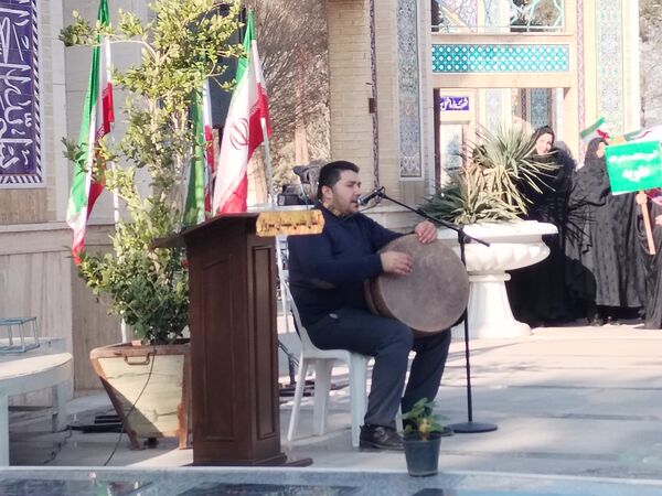 آغاز مراسم دهه فجر با شعار  «حضور تا ظهور» در گلزار شهدای سبزوار