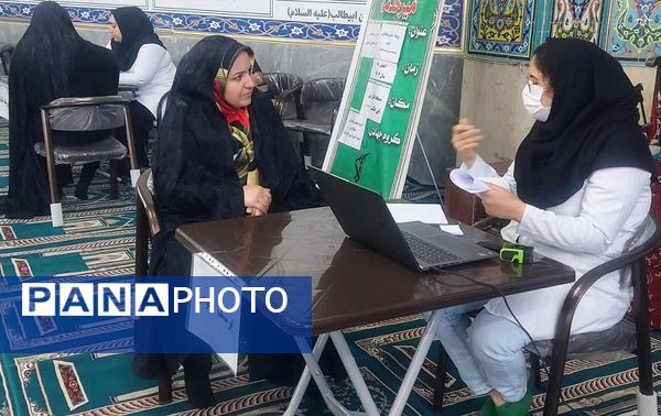 میزخدمت پزشکی به‌مناسبت دهه فجر در استان البرز