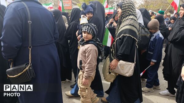 حضور حماسی مردم در راهپیمایی روز قدس در نیشابور 