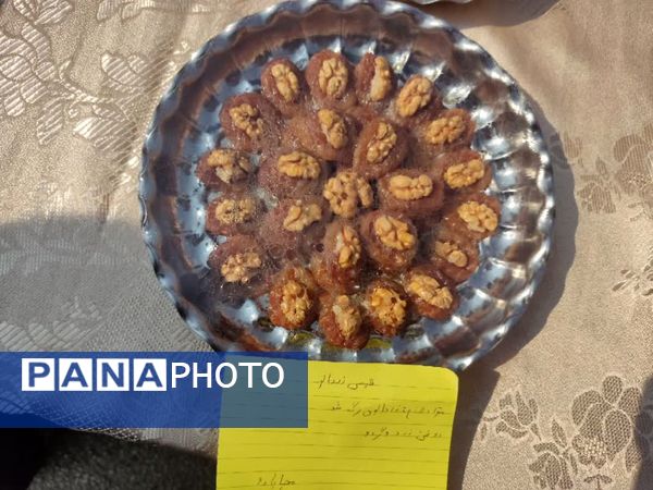 جشنواره غذا در مدرسه مدرس شهرستان چناران