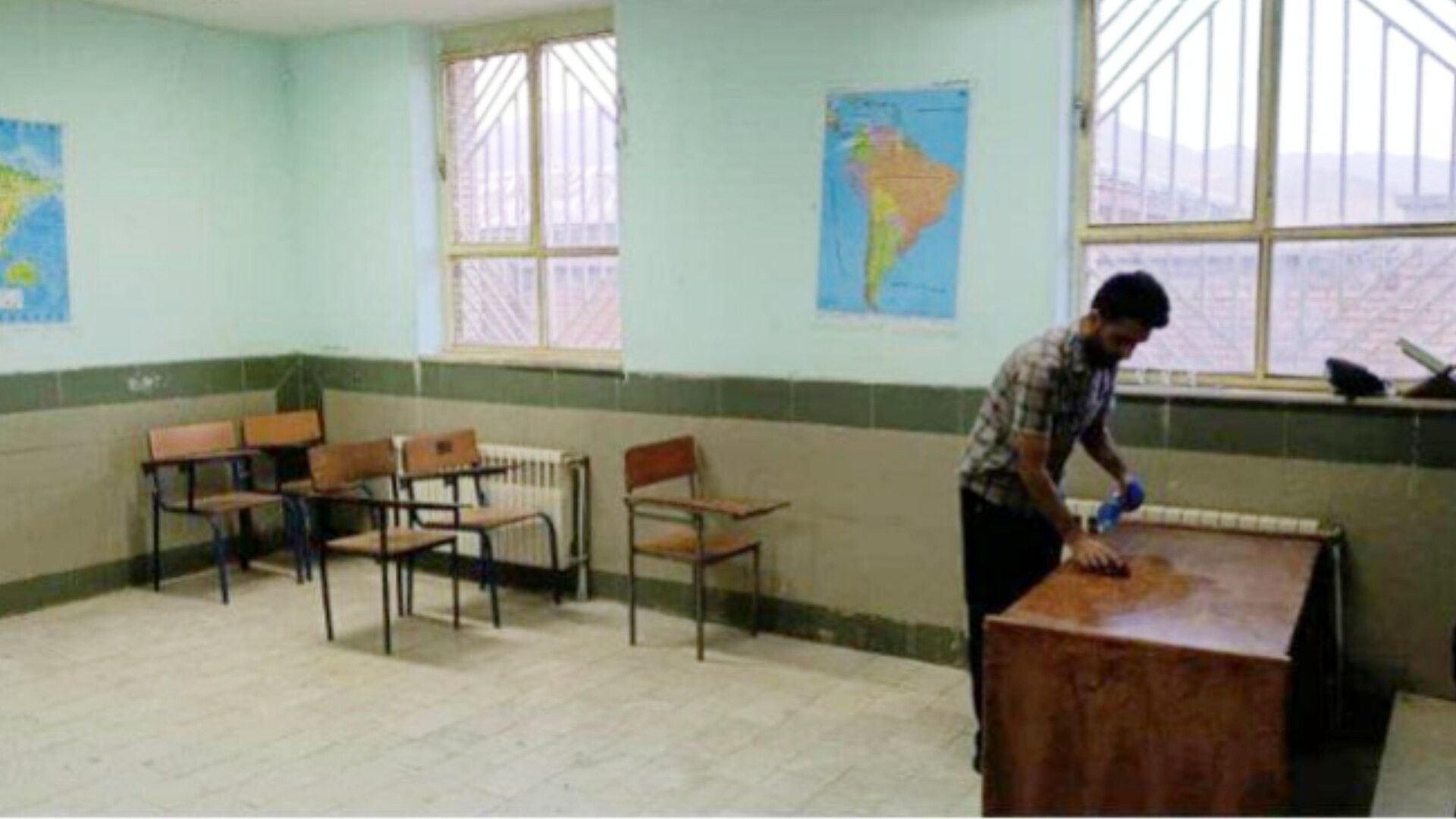 مدارس بیرانشهر در آستانه آغاز سال تحصیلی جدید آماده استقبال از دانش‌آموزان شدند