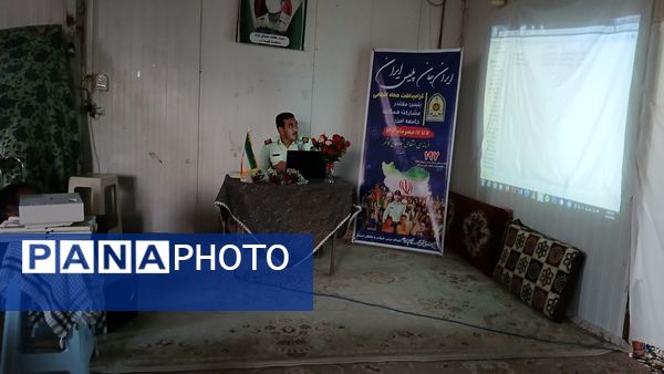 گرامیداشت هفته نیروی انتظامی در مسجد بقیه الله کاشمر 