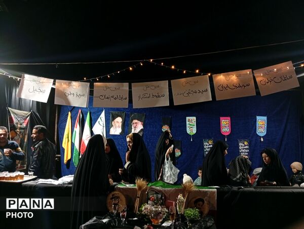 حماسه سازی مردم نیشابور در بیستمین شب از راهپیمایی های مردمی بلوار فضل 