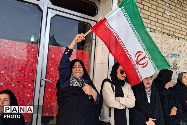 نمایش عظیم اقتدار جان‌فدایان ایران امام رضایی در باشت