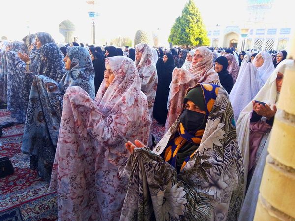نماز عید فطر ۱۰ هزار نفری در کاشمر 