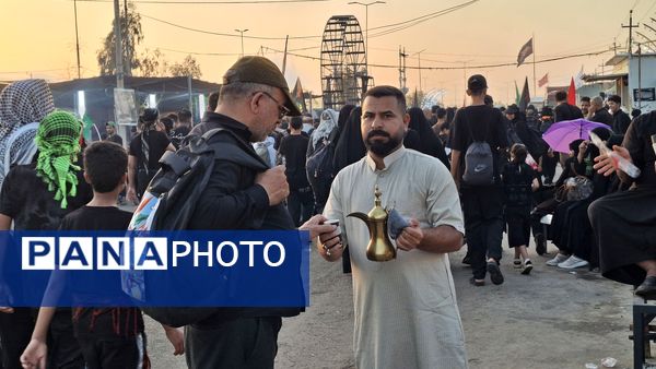 لحظه‌های ناب عاشقی در مشایه اربعین 