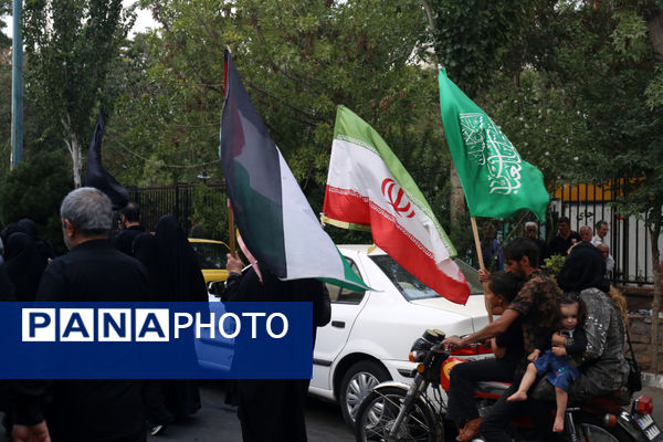 پیاده‌روی جاماندگان اربعین حسینی در تبریز