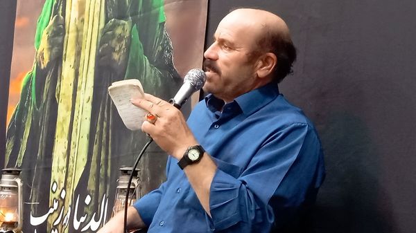 سومین شب عزاداری سیدالشهدا (ع) در فرح‌آباد کاشمر