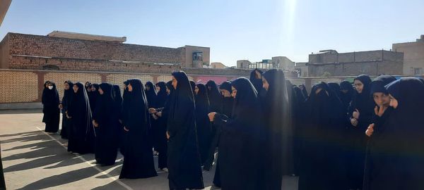 افتتاح اتاق بهداشت در دبیرستان نسرین عرب ساوه