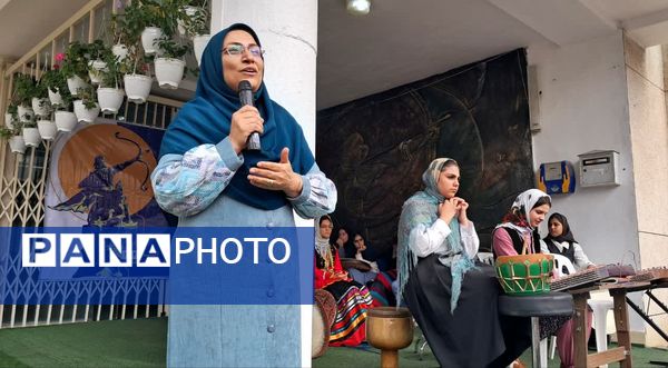 طلوع فرهنگ مازندران در دبیرستان شهید بهداشت قائمشهر