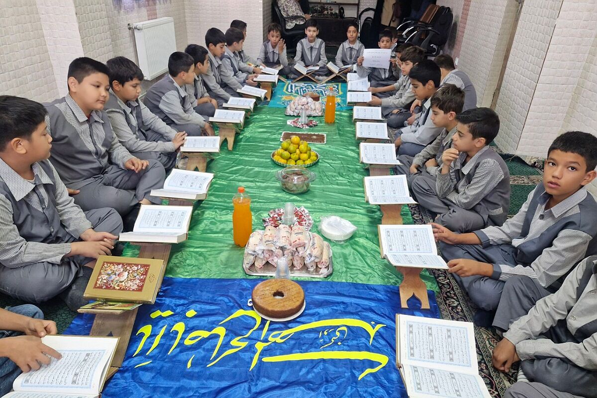 افتتاحیه طرح مصباح الهدی در دبستان پسرانه بانو ابوالوفا ناحیه دو شهرری 
