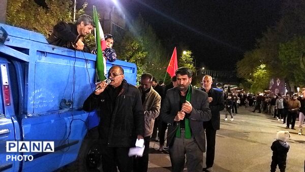 هیئت روستای رییسی  در چهل و یکمین شب از اجتماعات مردمی نیشابور