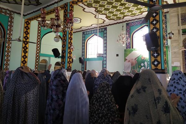 حضور امید بخش نوجوانان در اعتکاف مسجد جامع لپویی