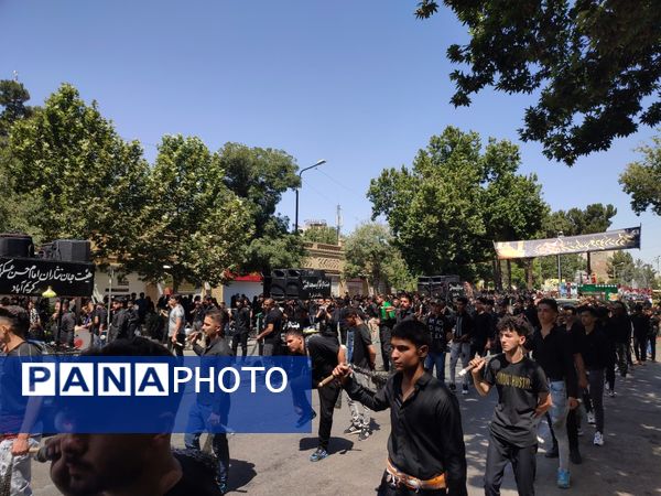 مراسم عزاداری عاشورای حسینی در شهرستان نیشابور 
