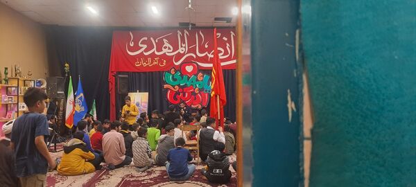 هیئت هفتگی دانش آموزی انصار المهدی نیشابور 