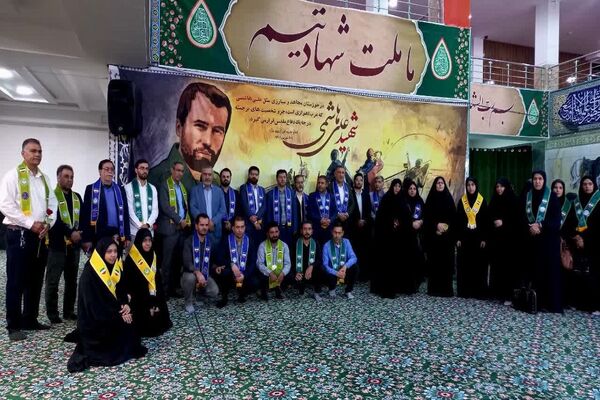 سفر  معاون هماهنگی، نیروی انسانی و پشتیبانی سازمان دانش‌آموزی به استان خوزستان