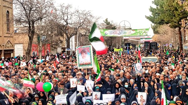 راهپیمایی یوم الله۲۲بهمن در شهرستان نیشابور 