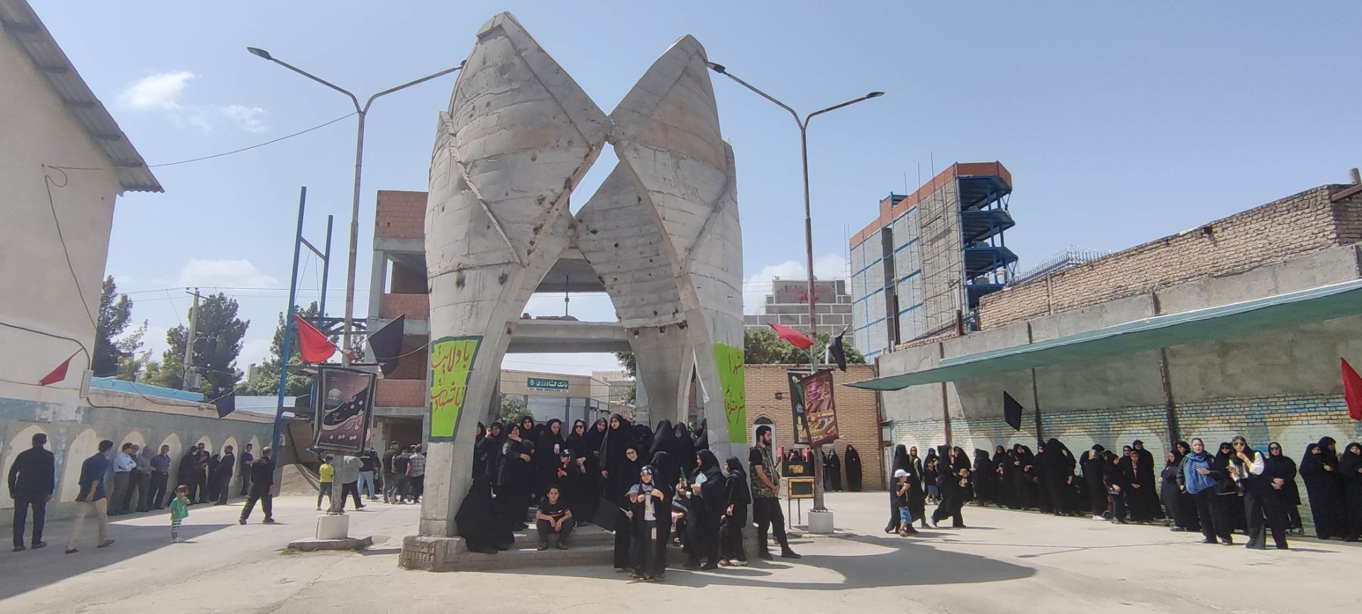 برگزاری مراسم عزاداری اربعین حسینی  در شیروان