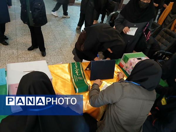 انتخابات شورای دانش‌آموزی و شهردار مدرسه در دبیرستان و هنرستان حدیث کساء ناحیه یک شهرری