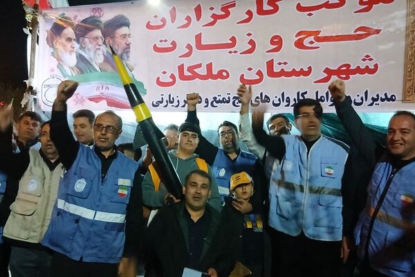 اجتماع و عزاداری عظیم هیات مذهبی شهرستان ملکان
