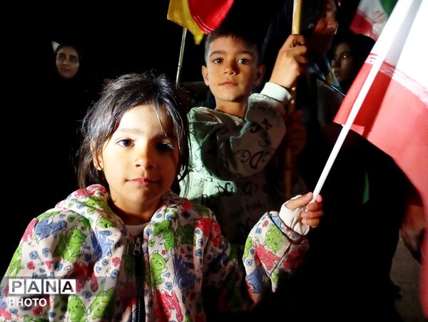 راهپیمایی شهروندان شهرستان مانه 