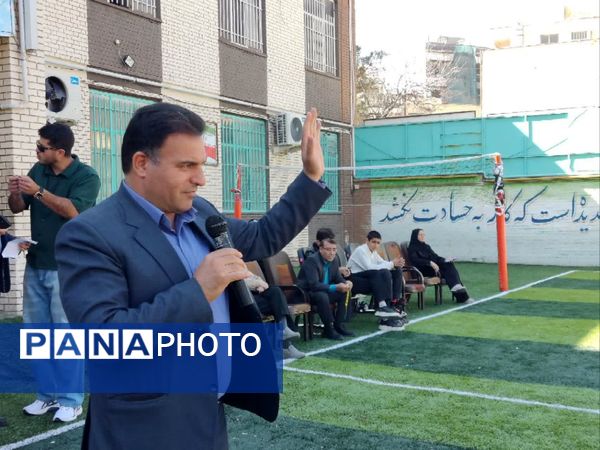 افتتاح مسابقات ورزشی بین مدرسه‌ای «جام اقتدار ایران»