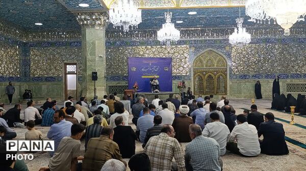 آیین غبارروبی حرم حضرت معصومه(س) با حضور اصحاب رسانه