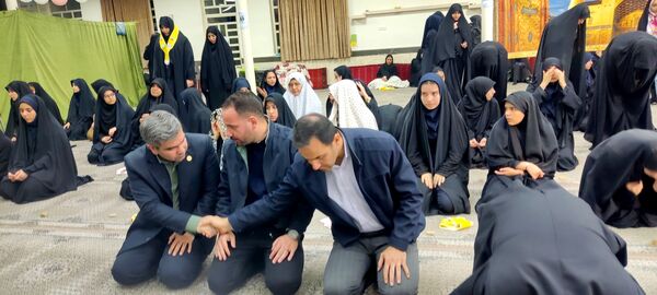 اختتامیه اعتکاف دانش‌آموزی رباط‌کریم با حضور مسئولان