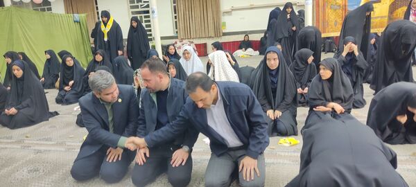 اختتامیه اعتکاف دانش‌آموزی رباط‌کریم با حضور مسئولان