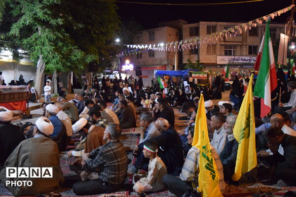 صد و یکمین شب از ایستادگی مردم فارسان 