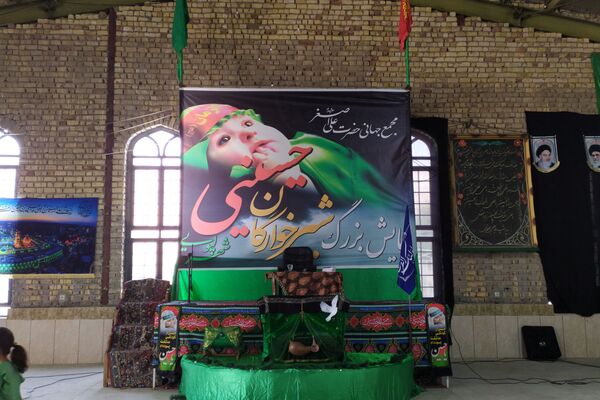 همایش شیرخوارگان حسینی در شهر لپویی