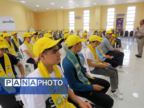 برگزاری پیش اردوی پسران در اردوگاه شهید چمران بجنورد