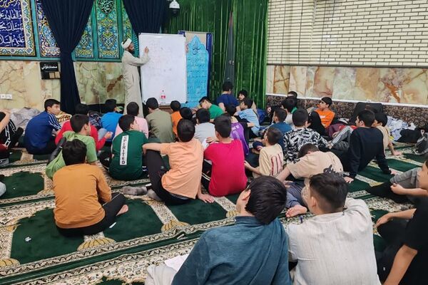  مراسم معنوی اعتکاف در مسجد رسول اکرم شهرری