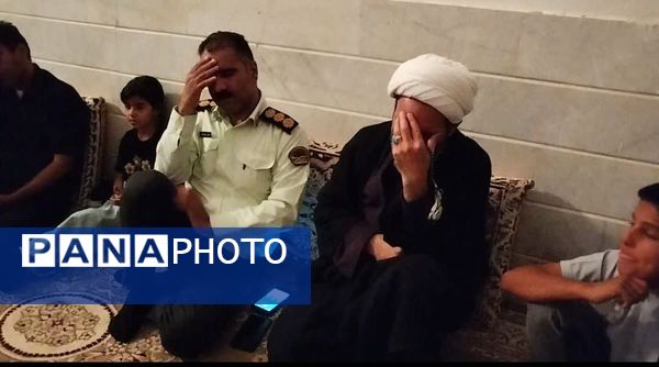 رئیس اداره اوقاف کاشمر میهمان عزاداران تکیه فاطمه زهرا (س) روستای قوچ پلنگ