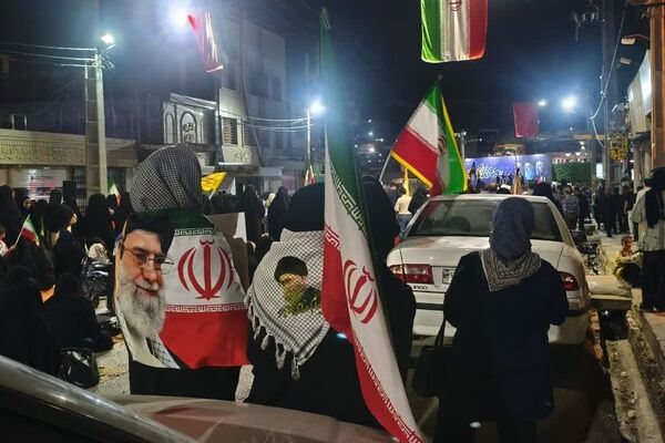 راهپیمایی در شهرستان گچساران 